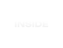 Özellikler bölümünün merkezinde yer alan beyaz Inside Media logosu
