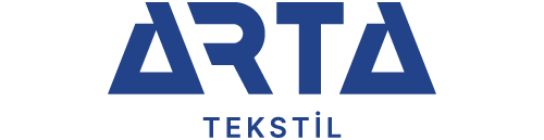 Arta Tekstil markasının lacivert logosu